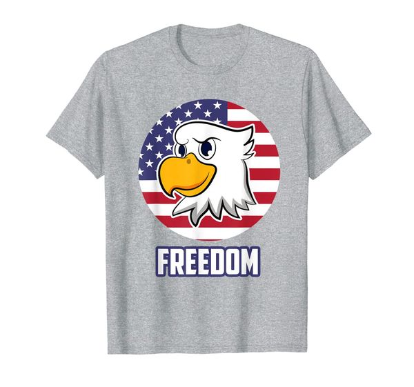 

us independence day 4th july om eagle for women men t-shirt, White;black