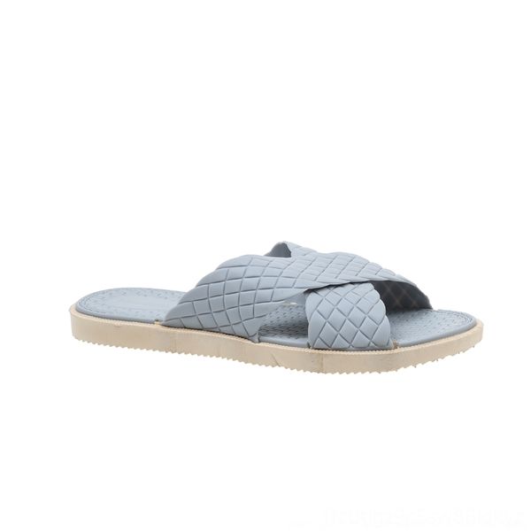 

k61 springslipperswomen's spring wave cross belt flat bottomed beach beach shoes fashion casual slippers for women