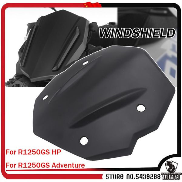 

motorcycle windshield front black for r1250gs hp r 1250 gs 2021 adventure windscreen airflow wind deflector