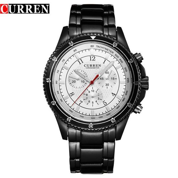 

wristwatches curren watches men military watch wristwatch fashion casual water resistant army sports quartz watch8055, Slivery;brown