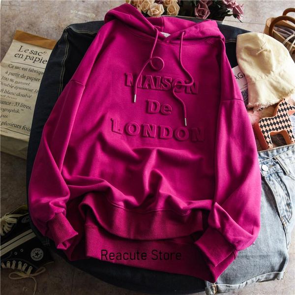 

women's oversized hoodie pullover long sleeve plain letter casual hooded sweatshirt large size basic coat outerwear hoodies & sweatshir, Black