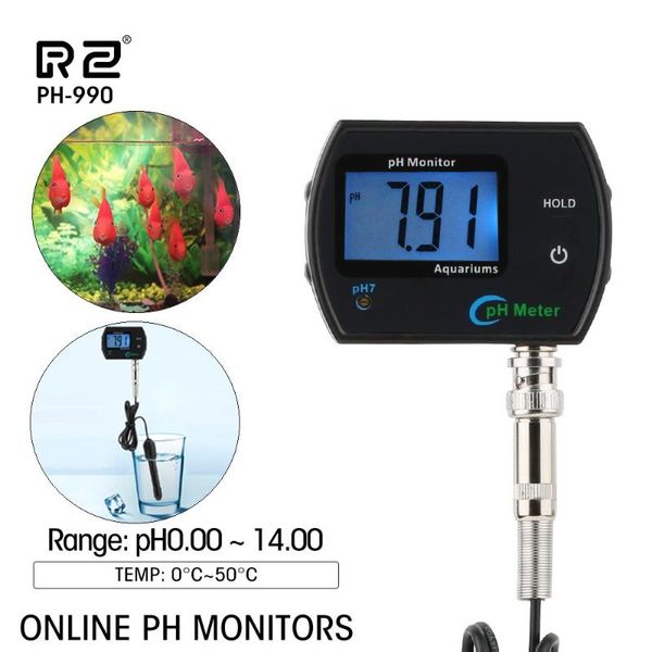 

digital ph meter water quality tester purity professional analyzer for aquarium swimming pool monitor lcd screen meters