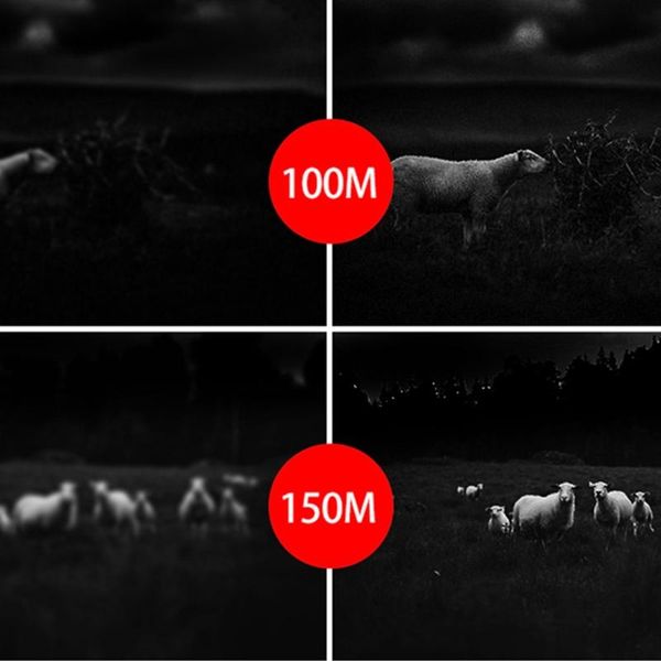 

flashlights torches 50lf outdoor infrared ir 850nm/940nm night vision zoom led lamp torch handheld for hunting