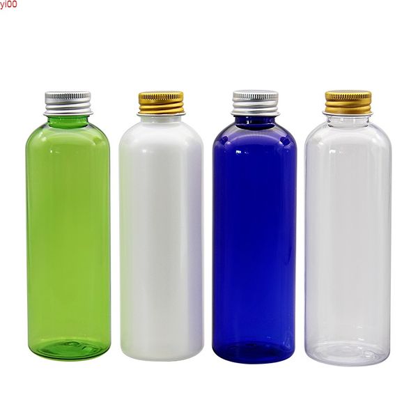 Leere Kunststoffbehälter-Flasche, 250 ml, ätherisches Öl, Verpackung, Duschgel-Flaschen, Schraub-Aluminium-Top-Cap, nachfüllbare Make-up-Flaschen, gute Menge