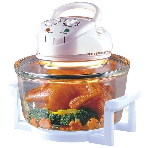 

air fryers smart fryer large capacity 12l visual household multi-function light wave furnace glass no oil fume kitchen appliances