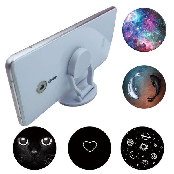 

cell phone mounts & holders airbag mobile socket holder universal telephone magnetic car bracket desk stand accessories finger ring