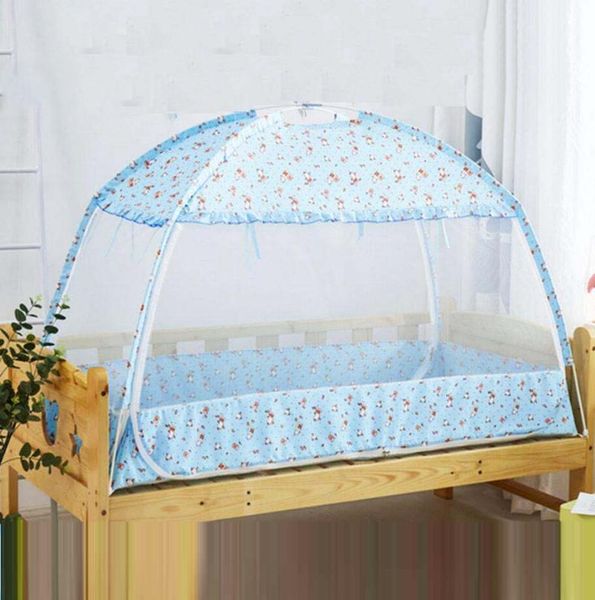 

crib netting multi-size foldable mosquito net for children summer infant canopy anti-mosquito tent mongolian yurt bed