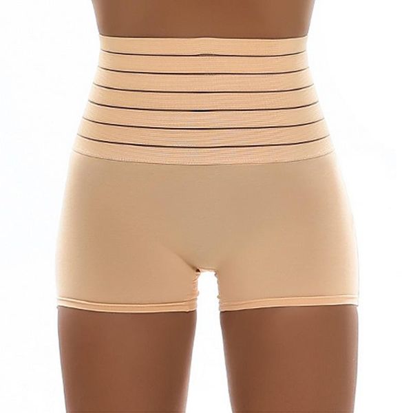 

women's panties high waist butt-lift underwear body shaper tummy girdle slim breathable slimming trainer control, Black;pink