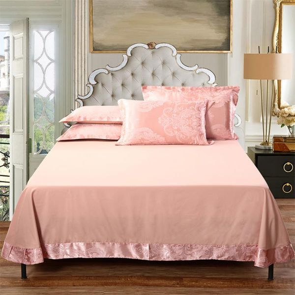 

sheets & sets flat sheet for bed double home luxury textile bedsheets twin cover