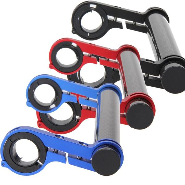 

bike handlebars &components double mountain handlebar extender bicycle speedometer mount headlight lamp holder