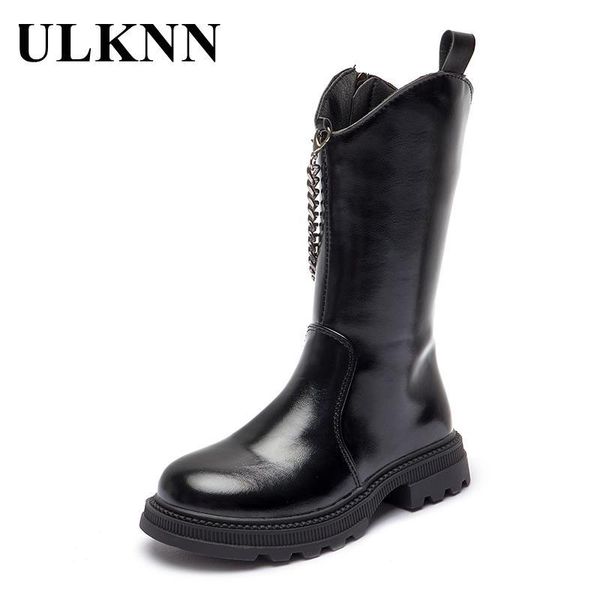 

boots girl' high shoes for children 2021 winters princess cuhk children' baby girls fashion the 4-6-12 - year, Black;grey