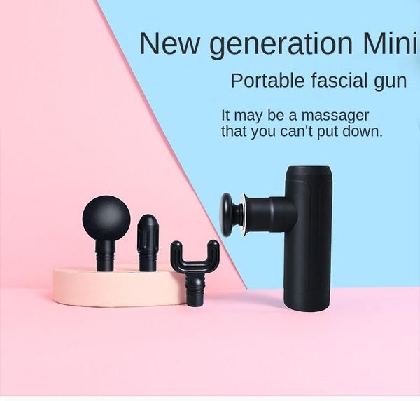 

massage gun 2021 mini usb black deep vibration electric sports