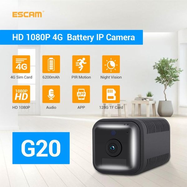 

1080p full hd rechargeable battery pir alarm 4g sim camera with two way audio ip cameras