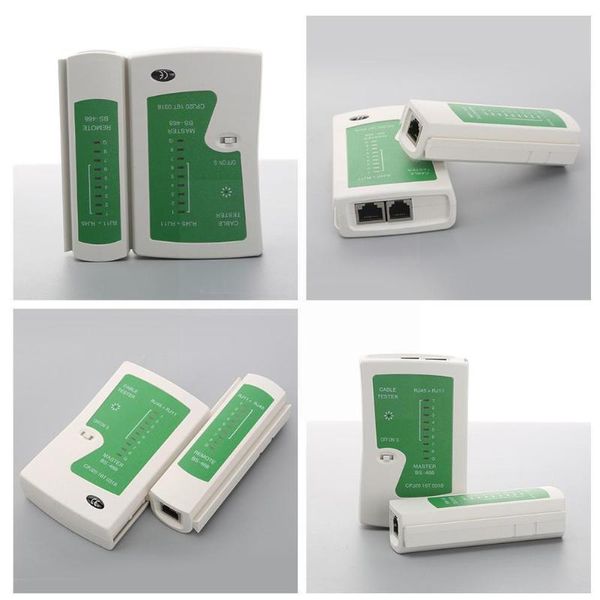 

box cameras network cable tester for rj11, rj45, 10/100 base-t and telephone networking wire line tracker tool kit o6y2