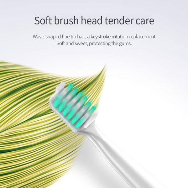 

smart electric toothbrush 5 pieces of replacement brush heads suitable for d1, z1, tb012, 008, 005 sonic soft dupont bristle nozzles