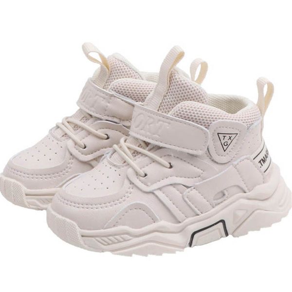 

athletic kids shoes sports basketball boys footwear children d1021, Black