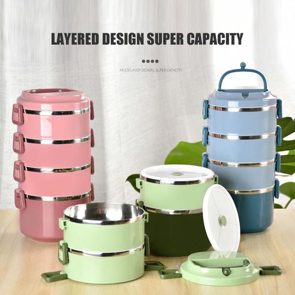 

dinnerware sets geekhom stainless steel japanese style bento box storage lunch for kids lunchbox containers