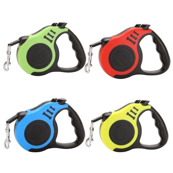 

dog collars & leashes pet leash retractable walking lead for small medium-sized dogs durable quick delivery