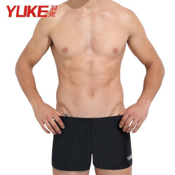 

2021 fashion summer men swimming trunks with cap quick dry breathable swimwear bathing swimsuit beach boxer shorts