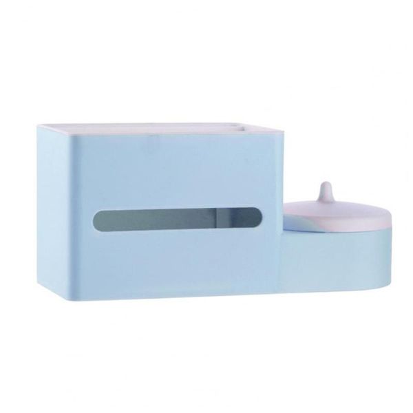 

tissue boxes & napkins storage case practical box plastic smooth round useful napkin towel container