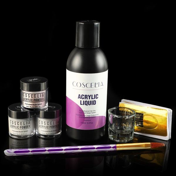 

nail art kits coscelia acrylic powder set kit acrylics for nails manicure supplies professionals tool all