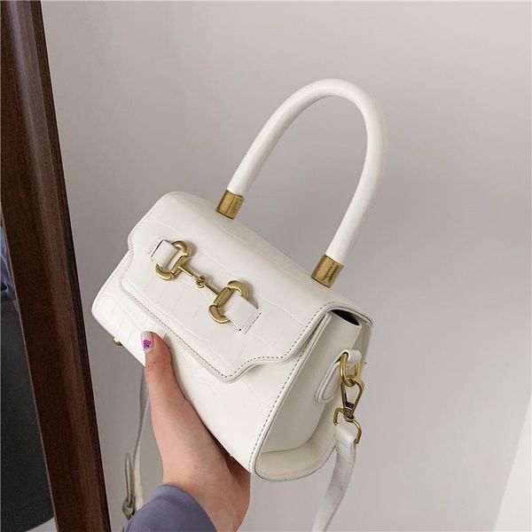 

evening bags 2021 trendy fashion messenger bag texture single shoulder small square purses and handbags luxury designer stachels