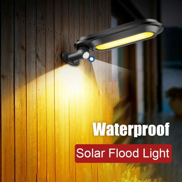 

solar lamps led outdoor lighting flood light ip65 waterproof high brightness floodlight spotlight runway lamp motion sensor