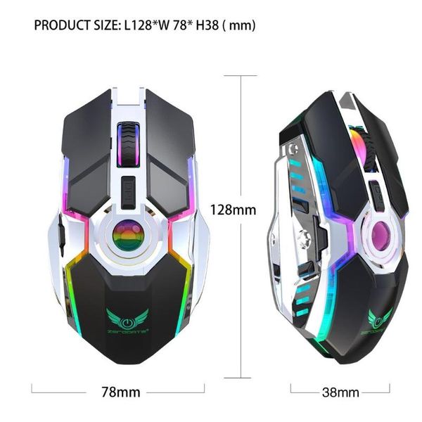 

mice usb gaming wireless mouse computer with 2.4g receiver for pc laptop