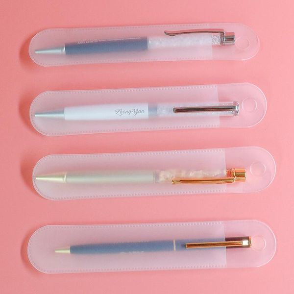 

storage bags 1pcs antique abs fountain pen bag single holder pencil case