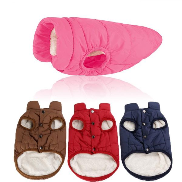 

dog clothes cotton jacket winter warm pet for large cat costumes
