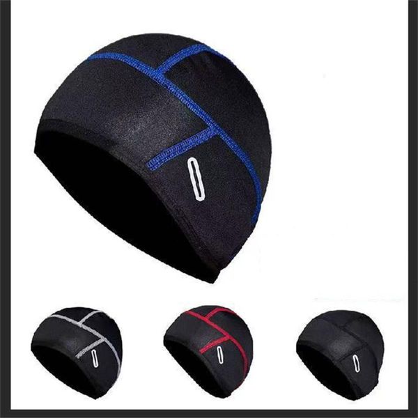 

cycling caps & masks road sports snow outdoor running thermal fleece skiing cap mtb bike headband winter, Black
