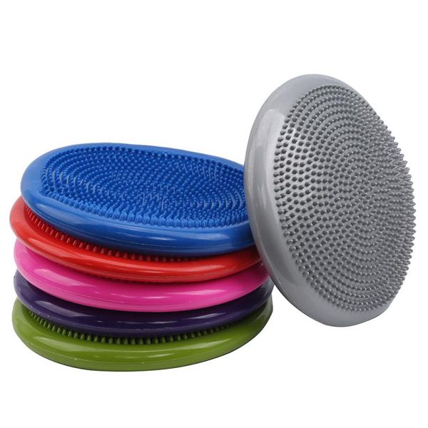 

yoga ball training balanced cushion fitness massage padded practice feet rehabilitation thick balls