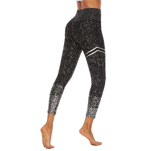 

yoga outfits women black mesh pants gym srtriped printed leggings slim fitness high waist workout 2021, White;red