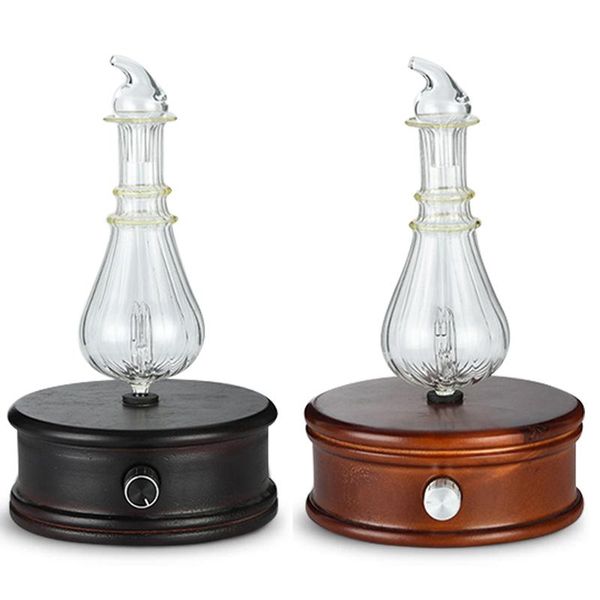 

humidifiers waterless essential oil diffuser wood and glass aromatherapy aroma difusor nebulizer for home
