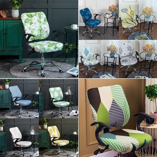 

chair covers cushion cover split polka dot elastic printed back comfortable modern