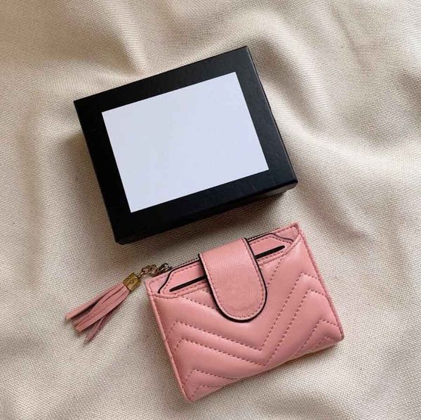 

urban classic fashion luxury designer card holder women pink wallet leather wallet women shoulder bag 12x9cm, Red;black