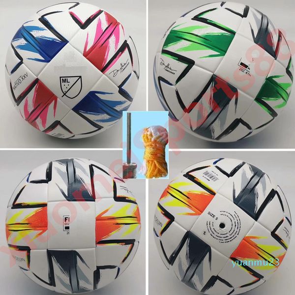 

american league ball mls soccer ball 20 21 final pu size 5 balls granules slip-resistant football