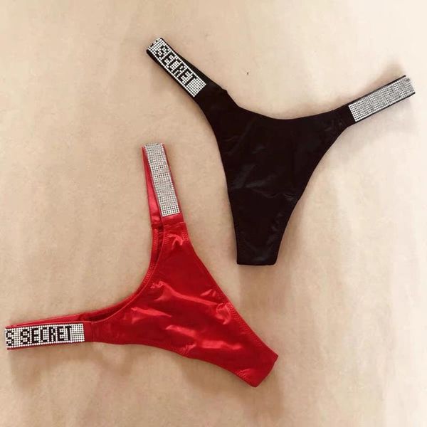 

women's panties brand low waist underwear plus size briefs women comfortable hip lifting g strings thongs lingerie pink, Black;pink