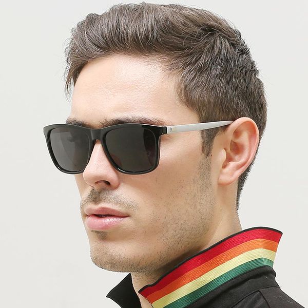 

sunglasses 2021 trend vintage square men's polar sunnies eyewear, White;black