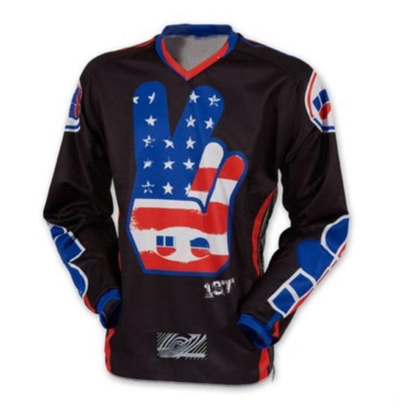 

mountain bike cycling jersey motocross racing long sleeve t-shirt