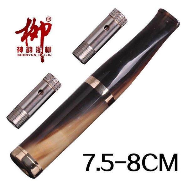 

nj38 horn double pull rod filter holder smoking cessation products can smoke women's cigarettes taobao goods