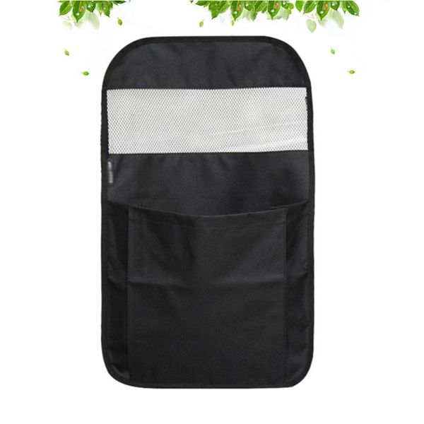 

car organizer storage bag seat back oxford cloth fabric bag(black)