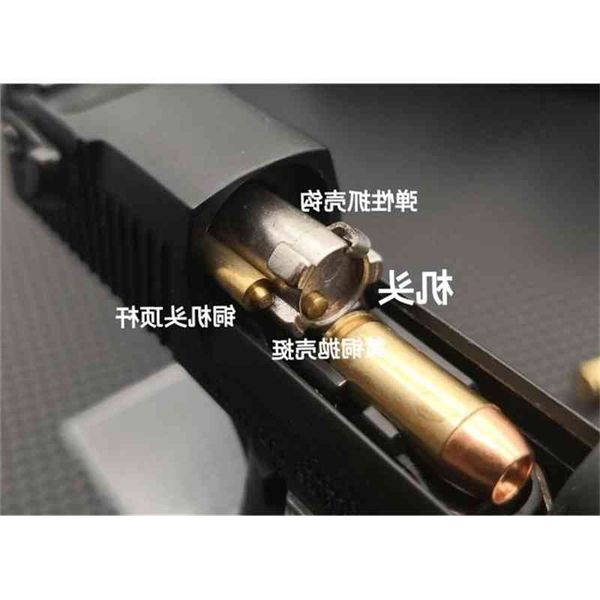

23alloy empire desert eagle 1:2.05 rotating shell throwing toy pistol metal simulation full disassembly model
