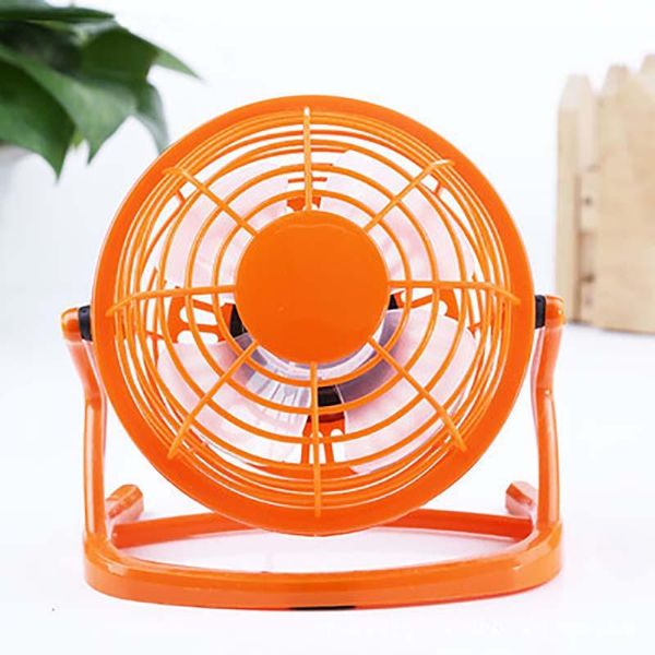 

electric fans portable dc 5v small desk usb cooler cooling fan mini operation super mute silent for pc / lapfan16
