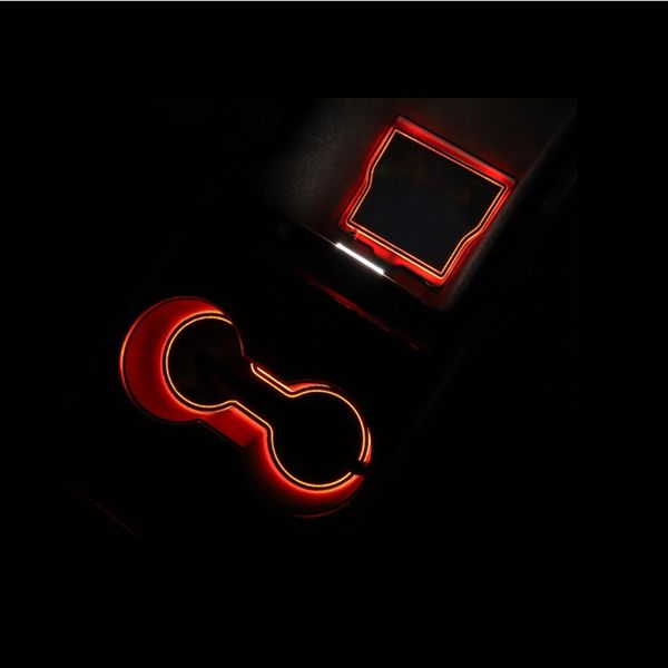 

applicable to model 3 door water cup luminous pad decorative strip lamp