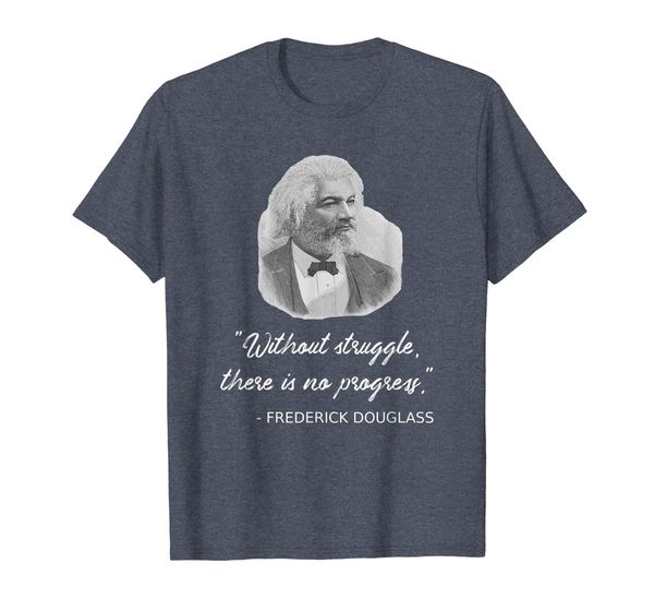 

frederick douglass abolitionist tshirt black history teacher, White;black