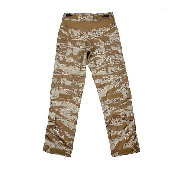 Pantaloni tattici con ginocchiere Desert Tiger Camouflage da uomo