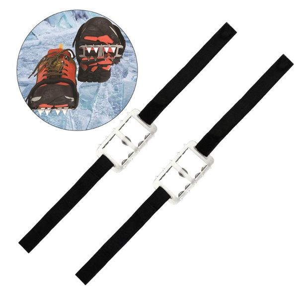 

toothed non-slip lacing crampons wear-resistant shoe cover chain cords, slings and webbing