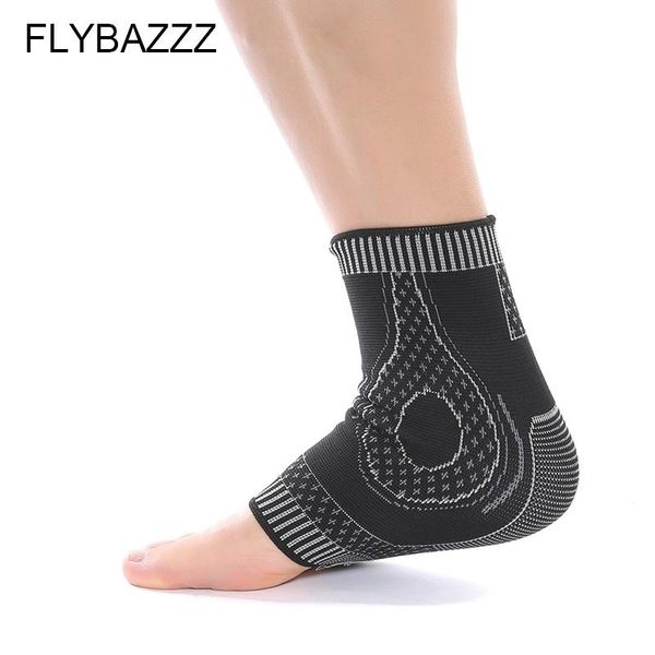 

professioal elastic ankle relief prevent arthritis foot protection sports safety brace pad support, Blue;black