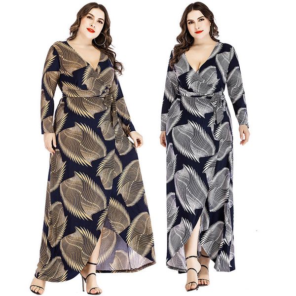 

dress summer ladies printing party dressed in plus size 6l 4xl natural xl xxxl 5xl 6xl, Black;gray